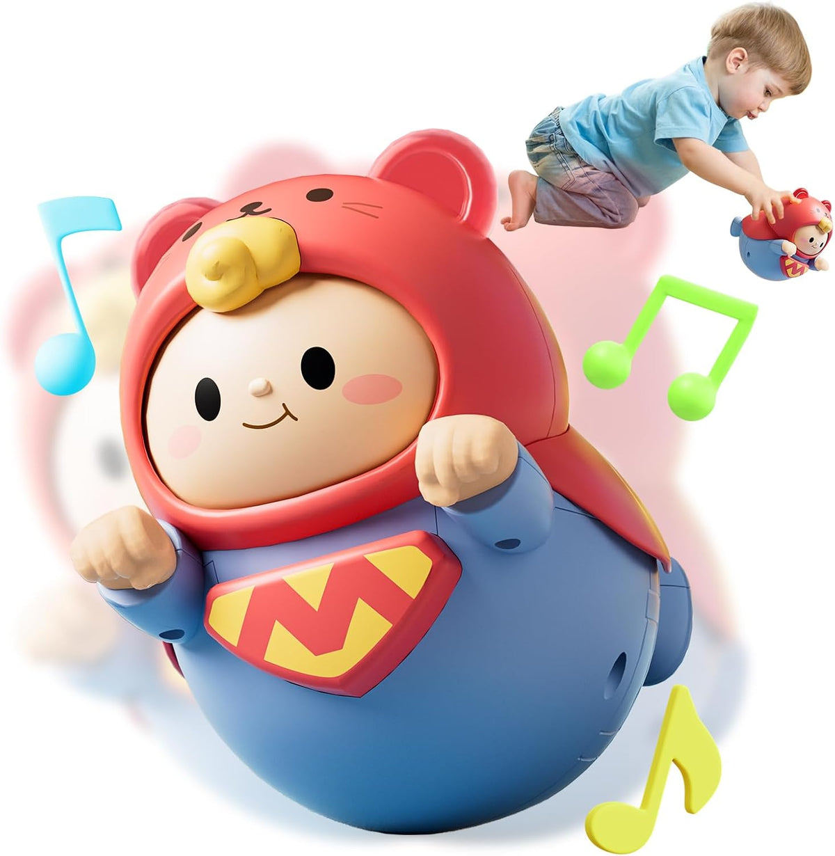 Montessori Musical Doll for Toddlers