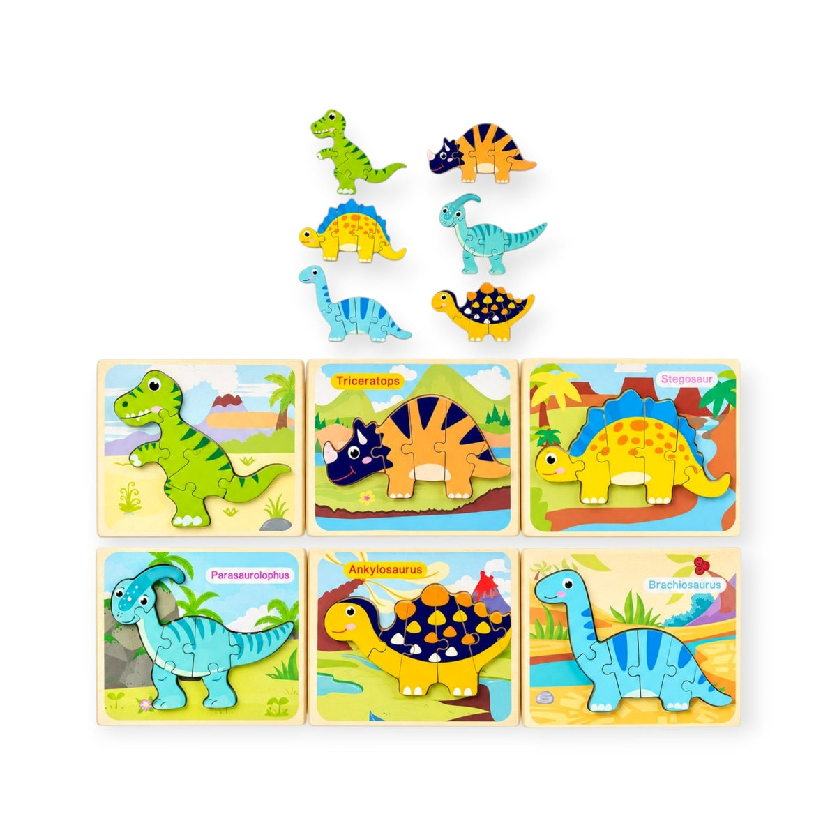 Best Seller: 3D Dinosaur Puzzles 6 PACK