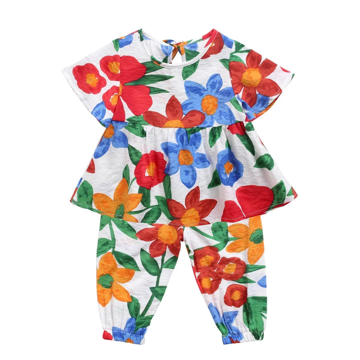 Flowers Baby Girls Clothing Sets