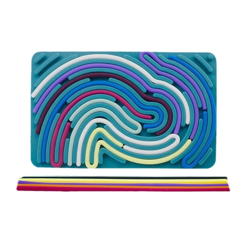 Montessori Anxiety Relief Sensory Board