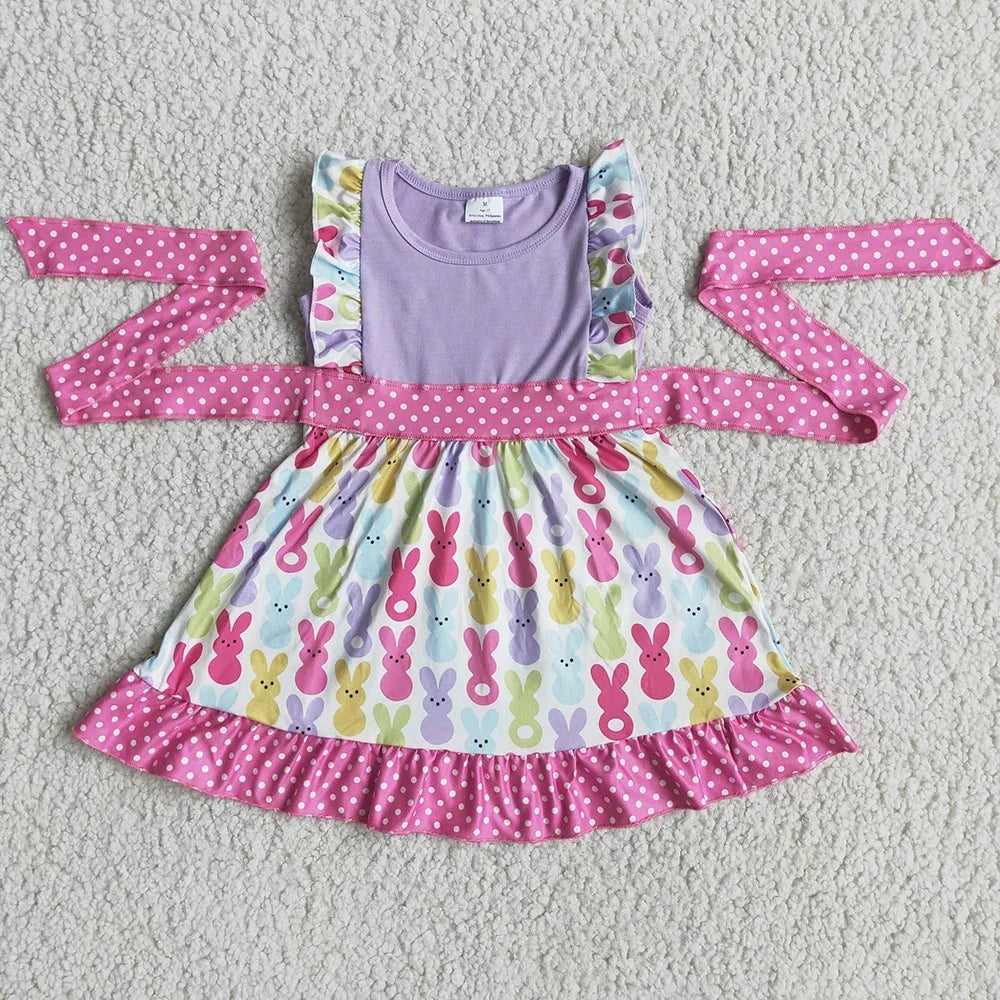 Easter Bunny Cute Baby Girls Dress