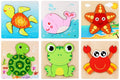 Montessori Summer Friends Wooden Puzzle (6 pack)