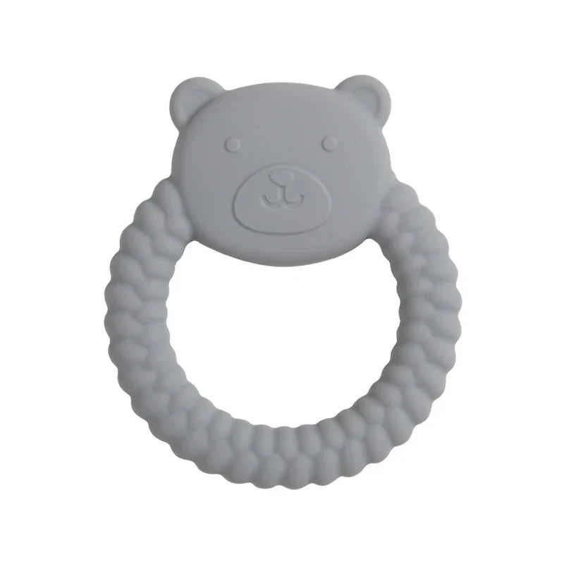 Food Grade Baby Rabbit Silicone Teether