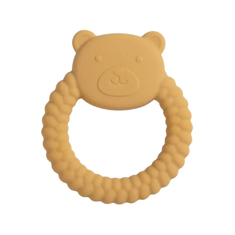 Food Grade Baby Rabbit Silicone Teether