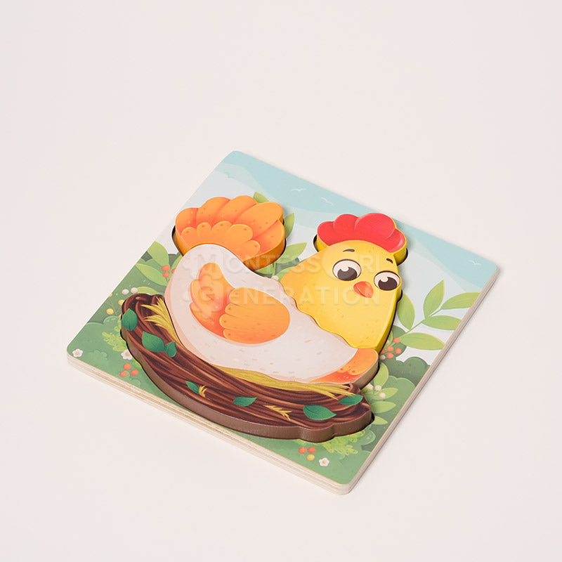 Montessori Easter Puzzles (4 Pack)