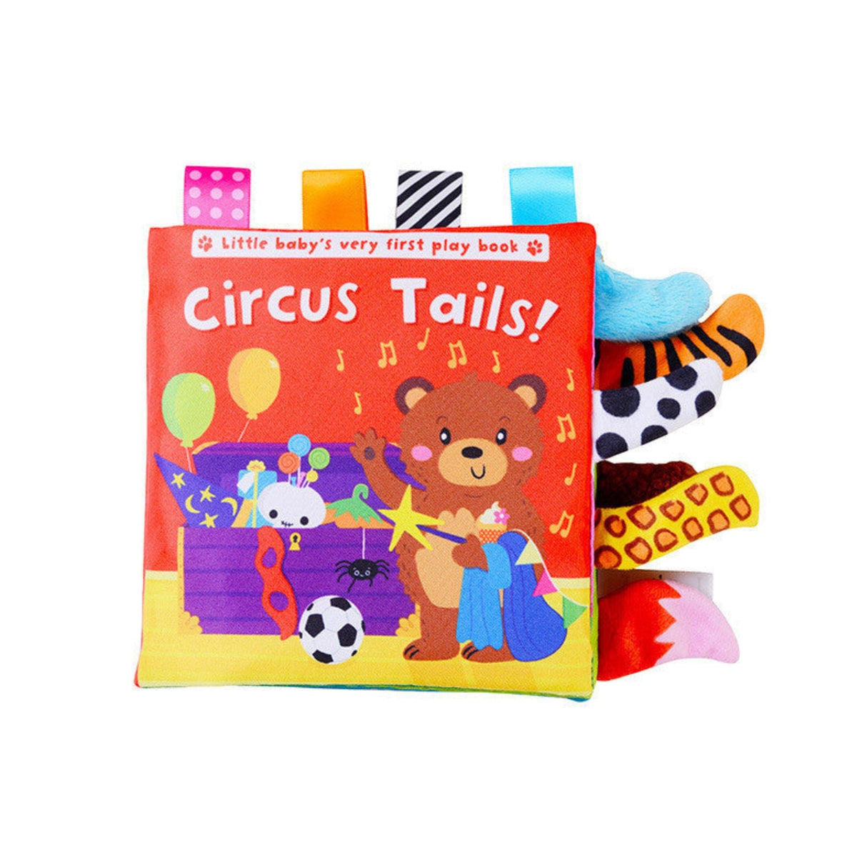 Montessori Animal Tails Soft Book