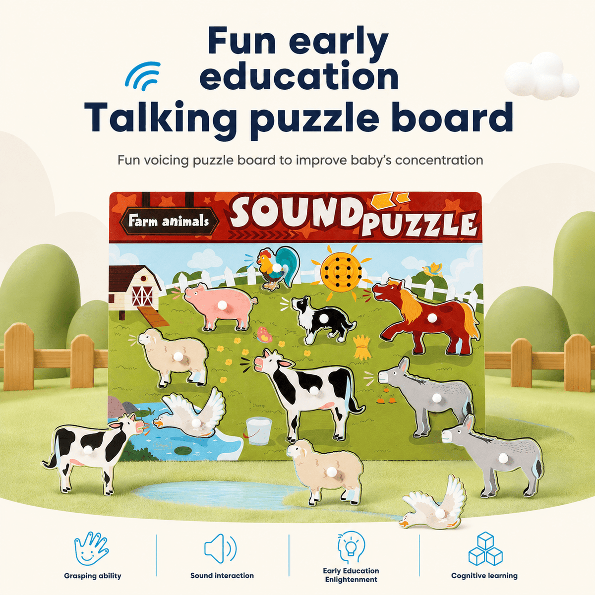 Montessori Kids Sound Puzzles
