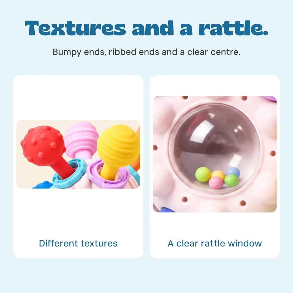 TibaToes™ Atomic Sensory Teether Ball