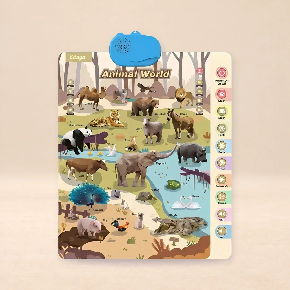 TibaToes™ Talking Alphabet Learning Wall Chart