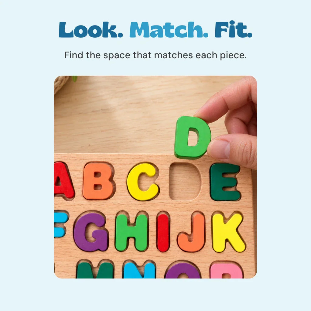 TibaToes™ Montessori Little Learners Puzzle