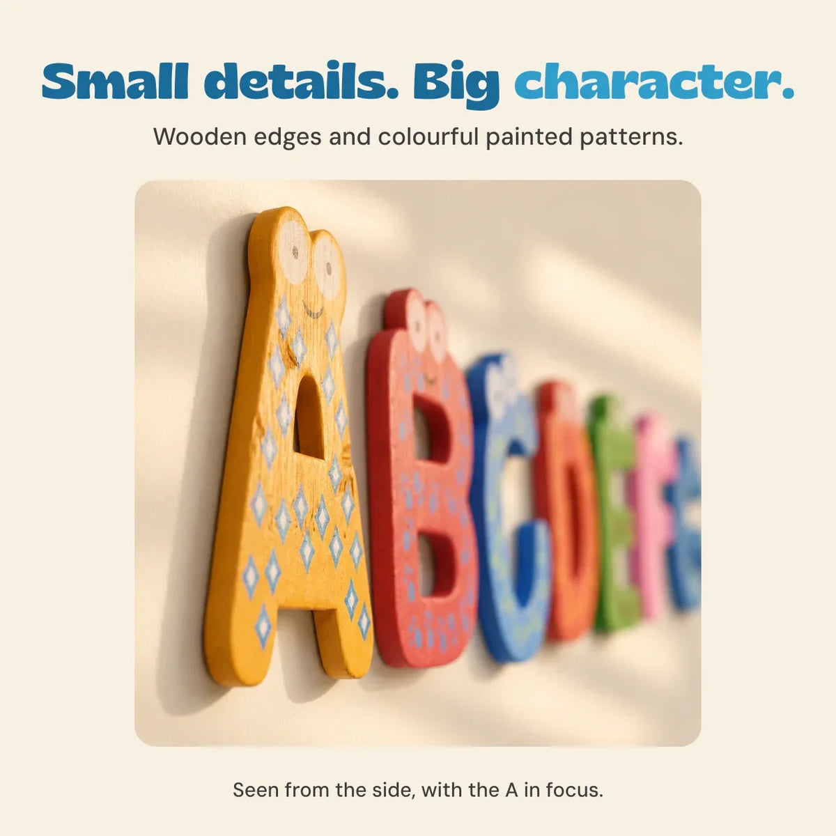 TibaToes Magnetic Alphabet Letters