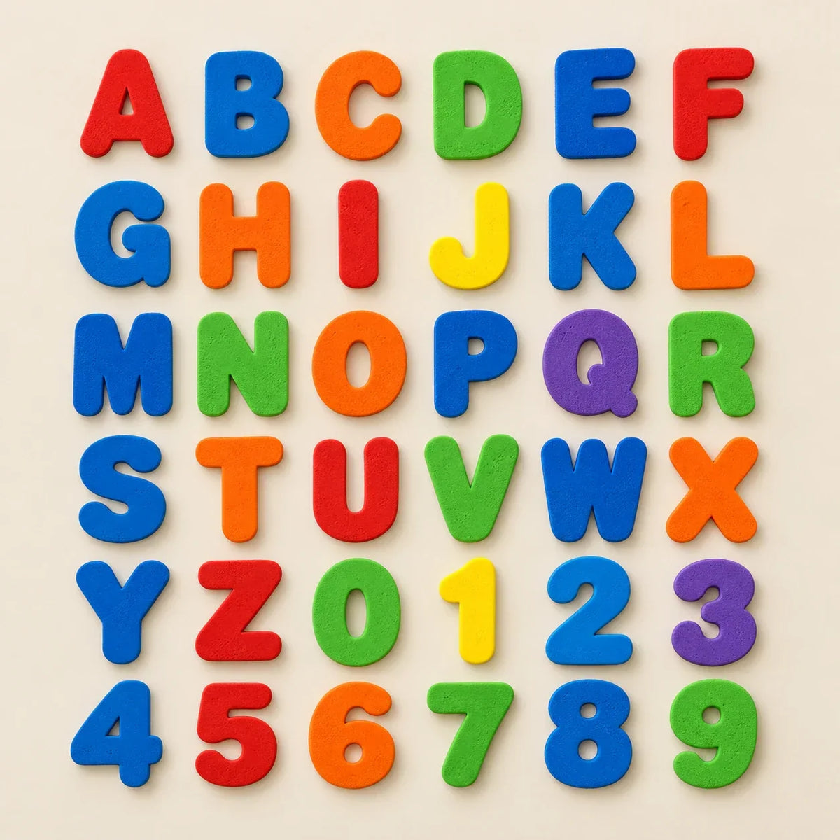 Bath Letters and Numbers