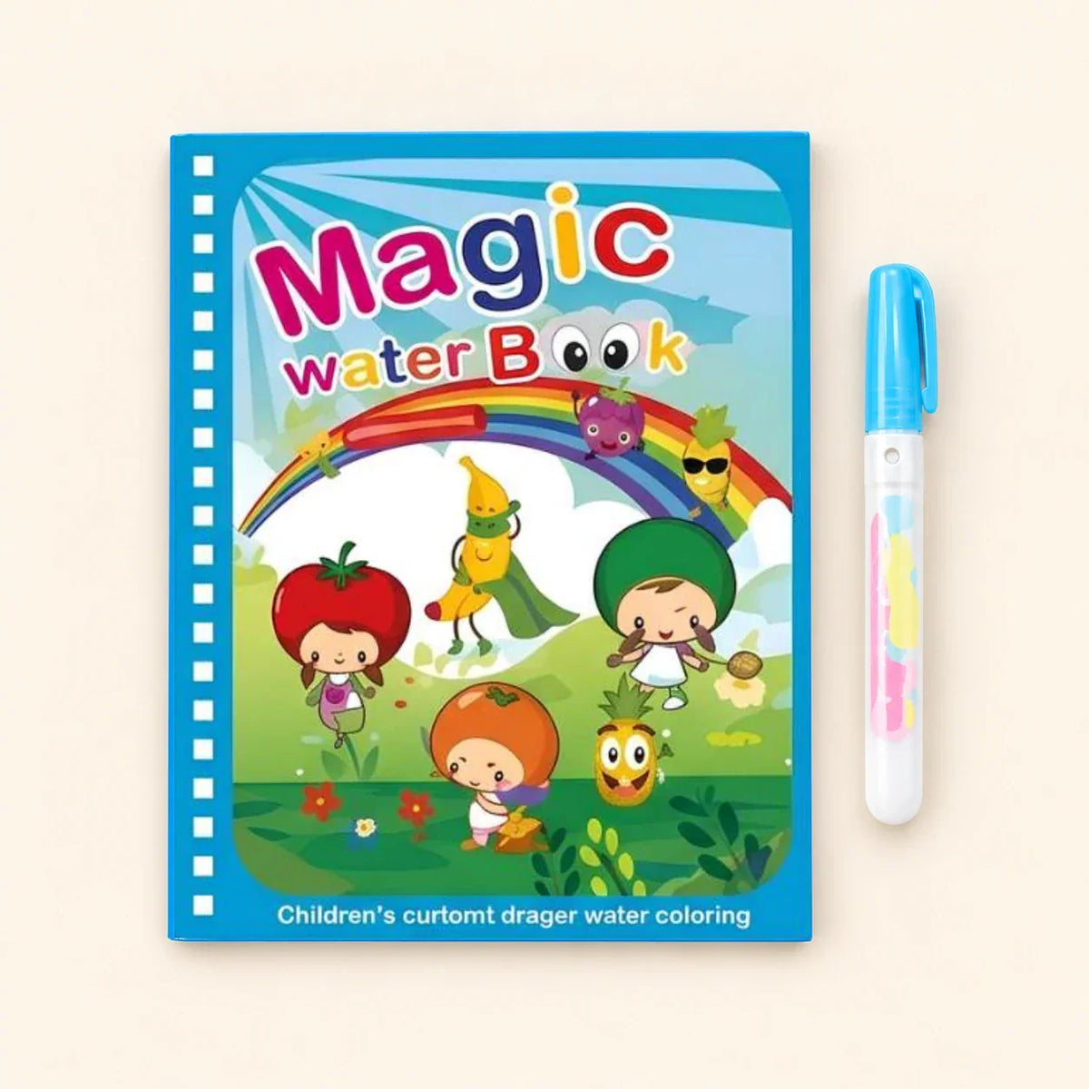 TibaToes™ Mess-Free Reusable Water Coloring Books