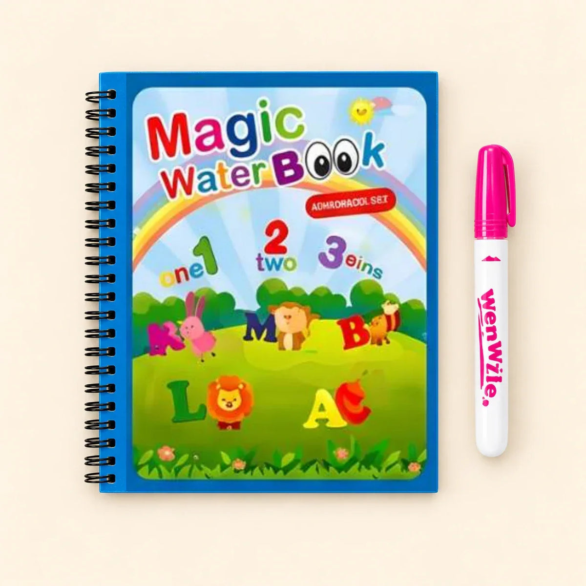 TibaToes™ Mess-Free Reusable Water Coloring Books